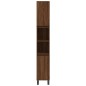 vidaXL Set Mobili da Bagno 3 pz Rovere Marrone in Legno Multistrato vidaXL Set Mobili da Bagno 3 pz Rovere Marrone in Legno Multistrato