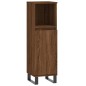 vidaXL Set Mobili da Bagno 3 pz Rovere Marrone in Legno Multistrato vidaXL Set Mobili da Bagno 3 pz Rovere Marrone in Legno Multistrato