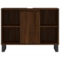vidaXL Set Mobili da Bagno 3 pz Rovere Marrone in Legno Multistrato vidaXL Set Mobili da Bagno 3 pz Rovere Marrone in Legno Multistrato