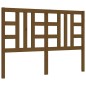 vidaXL Giroletto con Testiera Miele 140x200 cm in Legno Massello vidaXL Giroletto con Testiera Miele 140x200 cm in Legno Massello