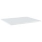 Ripiani per Libreria 8 pz Bianco Lucido 60x50x1,5 cm Truciolato Ripiani per Libreria 8 pz Bianco Lucido 60x50x1,5 cm Truciolato