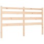 vidaXL Giroletto con Testiera 5FT King Size in Legno Massello vidaXL Giroletto con Testiera 5FT King Size in Legno Massello