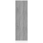 Armadio per Frigo Grigio Sonoma 60x57x207 cm Legno Multistrato Armadio per Frigo Grigio Sonoma 60x57x207 cm Legno Multistrato
