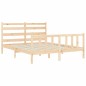 vidaXL Giroletto con Testiera 160x200 cm in Legno Massello vidaXL Giroletto con Testiera 160x200 cm in Legno Massello