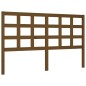 vidaXL Giroletto con Testiera Miele 160x200 cm Legno Massello vidaXL Giroletto con Testiera Miele 160x200 cm Legno Massello