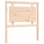 vidaXL Giroletto con Testiera 90x190 cm in Legno Massello vidaXL Giroletto con Testiera 90x190 cm in Legno Massello
