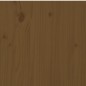 vidaXL Giroletto con Testiera Miele 160x200 cm Legno Massello vidaXL Giroletto con Testiera Miele 160x200 cm Legno Massello