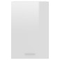 Armadio Sospeso Bianco Lucido 39,5x31x60 cm in Truciolato Armadio Sospeso Bianco Lucido 39,5x31x60 cm in Truciolato