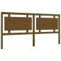 vidaXL Giroletto con Testiera Miele 200x200 cm in Legno Massello vidaXL Giroletto con Testiera Miele 200x200 cm in Legno Massello