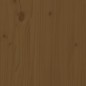 vidaXL Giroletto con Testiera Miele 200x200 cm in Legno Massello vidaXL Giroletto con Testiera Miele 200x200 cm in Legno Massello