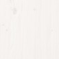 vidaXL Giroletto con Testiera Bianco Small Double Legno Massello vidaXL Giroletto con Testiera Bianco Small Double Legno Massello