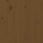 vidaXL Giroletto con Testiera Miele 4FT Small Double in Legno Massello vidaXL Giroletto con Testiera Miele 4FT Small Double in Legno Massello