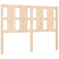 vidaXL Giroletto con Testiera 140x190 cm in Legno Massello vidaXL Giroletto con Testiera 140x190 cm in Legno Massello