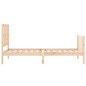 vidaXL Giroletto senza Materasso 90x200 cm in Legno Massello di Pino vidaXL Giroletto senza Materasso 90x200 cm in Legno Massello di Pino