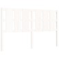 vidaXL Giroletto senza Materasso Bianco 160x200 cm Legno Massello Pino vidaXL Giroletto senza Materasso Bianco 160x200 cm Legno Massello Pino