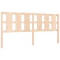 vidaXL Giroletto con Testiera 180x200 cm in Legno Massello vidaXL Giroletto con Testiera 180x200 cm in Legno Massello