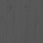 vidaXL Giroletto con Testiera Grigio 180x200 cm in Legno Massello vidaXL Giroletto con Testiera Grigio 180x200 cm in Legno Massello