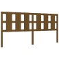 vidaXL Giroletto con Testiera Miele 180x200 cm in Legno Massello vidaXL Giroletto con Testiera Miele 180x200 cm in Legno Massello