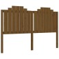 vidaXL Giroletto con Testiera Miele 5FT King Size in Legno Massello vidaXL Giroletto con Testiera Miele 5FT King Size in Legno Massello