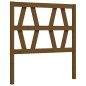 vidaXL Giroletto con Testiera Miele 2FT6 Small Single Legno Massello vidaXL Giroletto con Testiera Miele 2FT6 Small Single Legno Massello