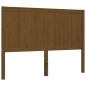vidaXL Giroletto con Testiera Miele 4FT Small Double in Legno Massello vidaXL Giroletto con Testiera Miele 4FT Small Double in Legno Massello
