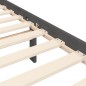 vidaXL Giroletto con Testiera Grigio 5FT King Size in Legno Massello vidaXL Giroletto con Testiera Grigio 5FT King Size in Legno Massello