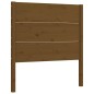 vidaXL Giroletto con Testiera Miele 3FT Single in Legno Massello