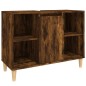 Set Mobili da Bagno 3 pz Rovere Fumo in Legno Multistrato Set Mobili da Bagno 3 pz Rovere Fumo in Legno Multistrato