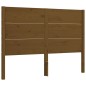 vidaXL Giroletto con Testiera Miele 120x200 cm in Legno Massello vidaXL Giroletto con Testiera Miele 120x200 cm in Legno Massello