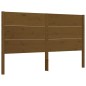vidaXL Giroletto con Testiera Miele 5FT King Size in Legno Massello vidaXL Giroletto con Testiera Miele 5FT King Size in Legno Massello