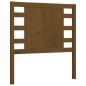 vidaXL Giroletto con Testiera Miele 90x200 cm in Legno Massello vidaXL Giroletto con Testiera Miele 90x200 cm in Legno Massello