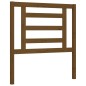 vidaXL Giroletto con Testiera Miele 2FT6 Small Single Legno Massello vidaXL Giroletto con Testiera Miele 2FT6 Small Single Legno Massello