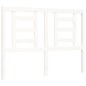 vidaXL Letto senza Materasso Bianco 140x190 cm Legno Massello di Pino vidaXL Letto senza Materasso Bianco 140x190 cm Legno Massello di Pino