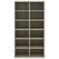 Scarpiera Rovere Sonoma 54x34x100,5 cm in Legno Multistrato Scarpiera Rovere Sonoma 54x34x100,5 cm in Legno Multistrato