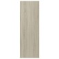Scarpiera Rovere Sonoma 54x34x100,5 cm in Legno Multistrato Scarpiera Rovere Sonoma 54x34x100,5 cm in Legno Multistrato
