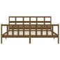 vidaXL Giroletto con Testiera Miele 6FT Super King in Legno Massello