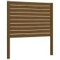 vidaXL Giroletto con Testiera Miele 100x200 cm in Legno Massello