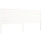 vidaXL Giroletto senza Materasso Bianco 200x200 cm Legno Massello Pino vidaXL Giroletto senza Materasso Bianco 200x200 cm Legno Massello Pino