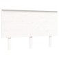 vidaXL Giroletto con Testiera Bianco 4FT Small Double Legno Massello