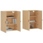 vidaXL Mobili a Parete 2 pz Rovere Sonoma 69,5x34x90 cm vidaXL Mobili a Parete 2 pz Rovere Sonoma 69,5x34x90 cm