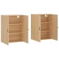 vidaXL Mobili a Parete 2 pz Rovere Sonoma 69,5x34x90 cm vidaXL Mobili a Parete 2 pz Rovere Sonoma 69,5x34x90 cm