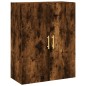vidaXL Mobili a Parete 2 pz Rovere Fumo 69,5x34x90 cm vidaXL Mobili a Parete 2 pz Rovere Fumo 69,5x34x90 cm