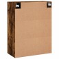 vidaXL Mobili a Parete 2 pz Rovere Fumo 69,5x34x90 cm vidaXL Mobili a Parete 2 pz Rovere Fumo 69,5x34x90 cm