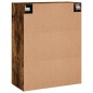 vidaXL Mobili a Parete 2 pz Rovere Fumo 69,5x34x90 cm vidaXL Mobili a Parete 2 pz Rovere Fumo 69,5x34x90 cm