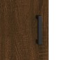 vidaXL Mobili a Parete 2 pz Rovere Marrone 69,5x34x90 cm vidaXL Mobili a Parete 2 pz Rovere Marrone 69,5x34x90 cm