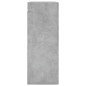vidaXL Mobili a Parete 2 pz Grigio Cemento 69,5x34x90 cm vidaXL Mobili a Parete 2 pz Grigio Cemento 69,5x34x90 cm