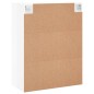 vidaXL Mobili a Parete 2 pz Bianco Lucido 69,5x34x90 cm vidaXL Mobili a Parete 2 pz Bianco Lucido 69,5x34x90 cm