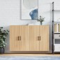 vidaXL Mobili a Parete 2 pz Rovere Sonoma 69,5x34x90 cm vidaXL Mobili a Parete 2 pz Rovere Sonoma 69,5x34x90 cm