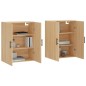 vidaXL Mobili a Parete 2 pz Rovere Sonoma 69,5x34x90 cm vidaXL Mobili a Parete 2 pz Rovere Sonoma 69,5x34x90 cm