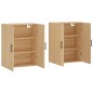 vidaXL Mobili a Parete 2 pz Rovere Sonoma 69,5x34x90 cm vidaXL Mobili a Parete 2 pz Rovere Sonoma 69,5x34x90 cm